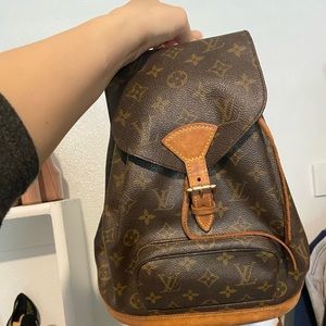 Vintage LV backpack